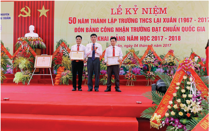 Lễ Kỷ Niệm 50 Năm Thành Lập Trường THCS Lại Xuân, Thủy Nguyên - Tổ Chức Sự Kiện Tại Hải Phòng –