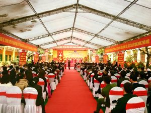 Lễ Kỷ Niệm 60 Năm Thành Lập Chi Bộ Đảng xã Mỹ Đồng - tổ chức sự kiện Hải Phòng