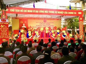 Lễ Kỷ Niệm 60 Năm Thành Lập Chi Bộ Đảng xã Mỹ Đồng - tổ chức sự kiện Hải Phòng