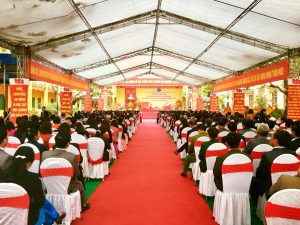 Lễ Kỷ Niệm 60 Năm Thành Lập Chi Bộ Đảng xã Mỹ Đồng - tổ chức sự kiện Hải Phòng