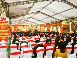 Lễ Kỷ Niệm 60 Năm Thành Lập Chi Bộ Đảng xã Mỹ Đồng - tổ chức sự kiện Hải Phòng