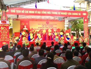 Lễ Kỷ Niệm 60 Năm Thành Lập Chi Bộ Đảng xã Mỹ Đồng - tổ chức sự kiện Hải Phòng