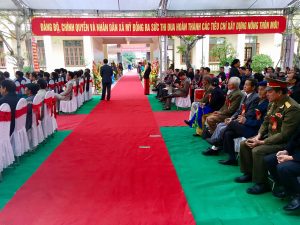 Lễ Kỷ Niệm 60 Năm Thành Lập Chi Bộ Đảng xã Mỹ Đồng - tổ chức sự kiện Hải Phòng