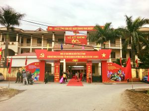 Lễ Kỷ Niệm 60 Năm Thành Lập Chi Bộ Đảng xã Mỹ Đồng - tổ chức sự kiện Hải Phòng
