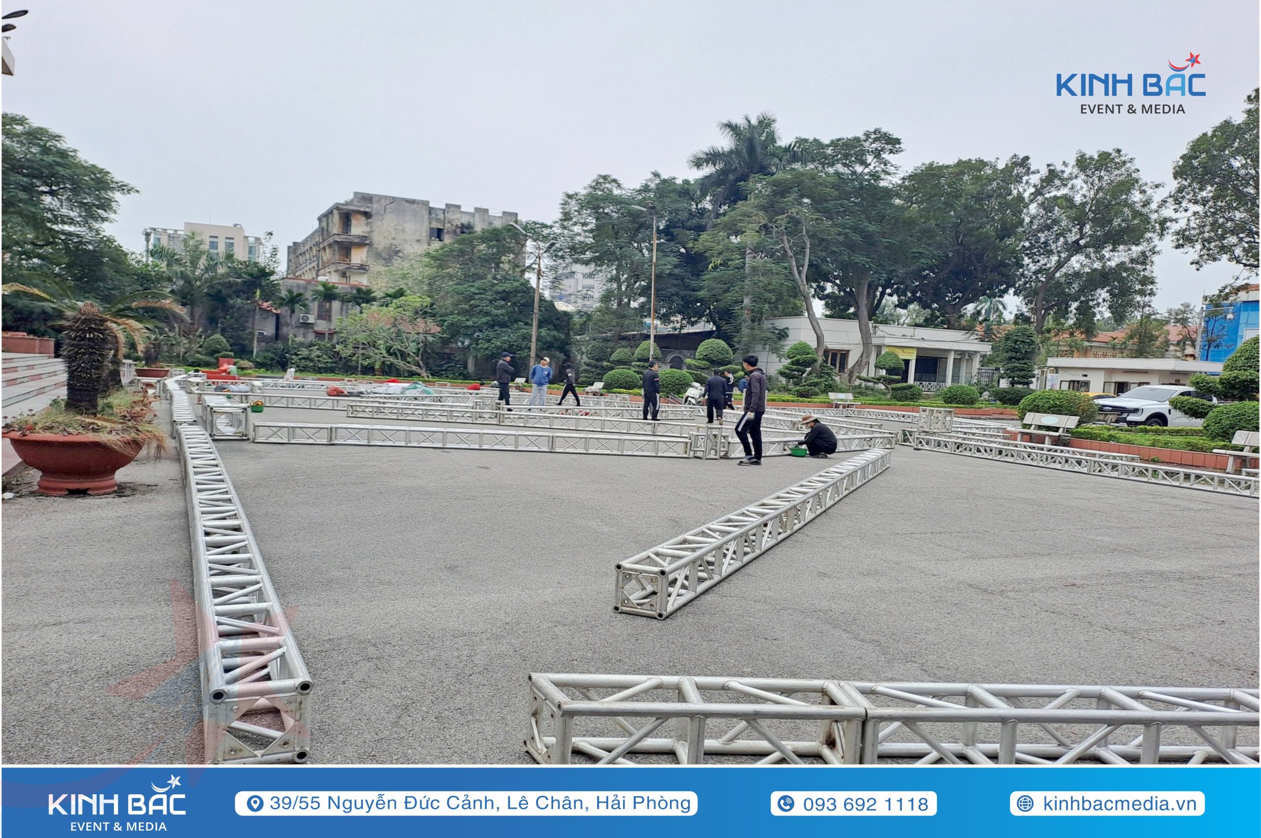 Kinh Bắc Media - Cho thuê nhà bạt sự kiện tại Hải Phòng