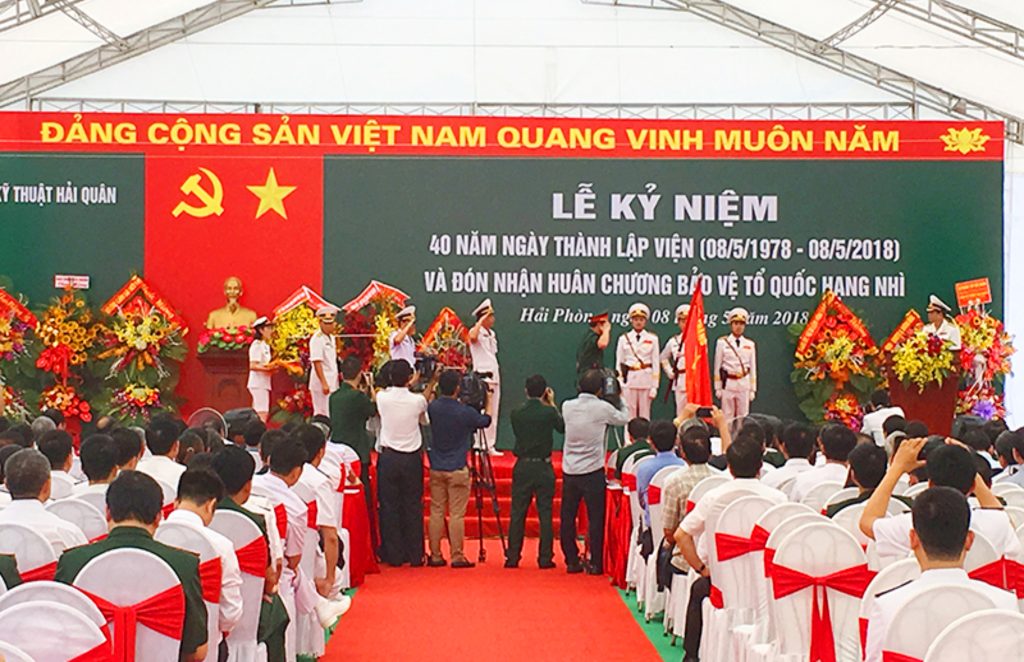 Kỷ Niệm 40 Năm Ngày Thành Lập Viện Kỹ Thuật Hải Quân - Tổ chức sự kiện Hải Phòng
