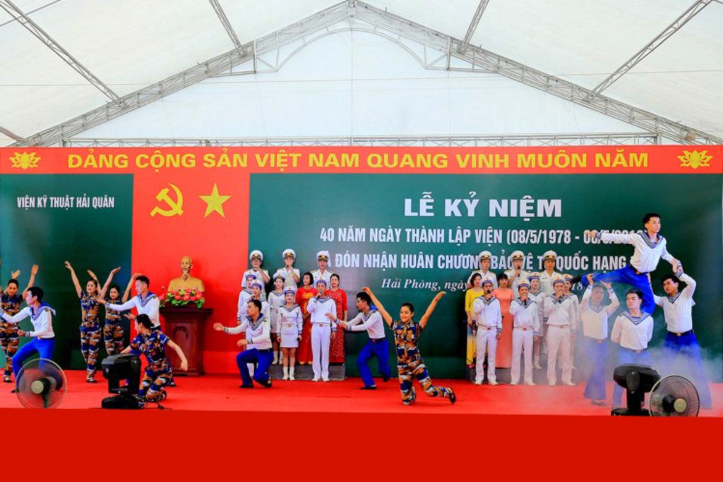 Kỷ Niệm 40 Năm Ngày Thành Lập Viện Kỹ Thuật Hải Quân - Tổ chức sự kiện Hải Phòng