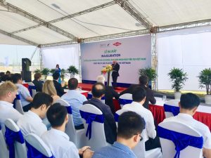 Lễ Khánh Thành Đường Từ Phế Liệu Nhựa - KCN Nam Đình Vũ - Tổ chức sự kiện Hải Phòng