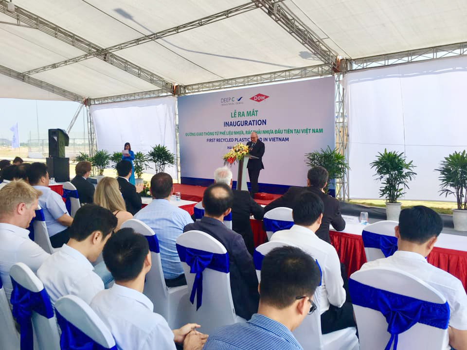 Lễ Khánh Thành Đường Từ Phế Liệu Nhựa – KCN Nam Đình Vũ | Kinh Bắc Media