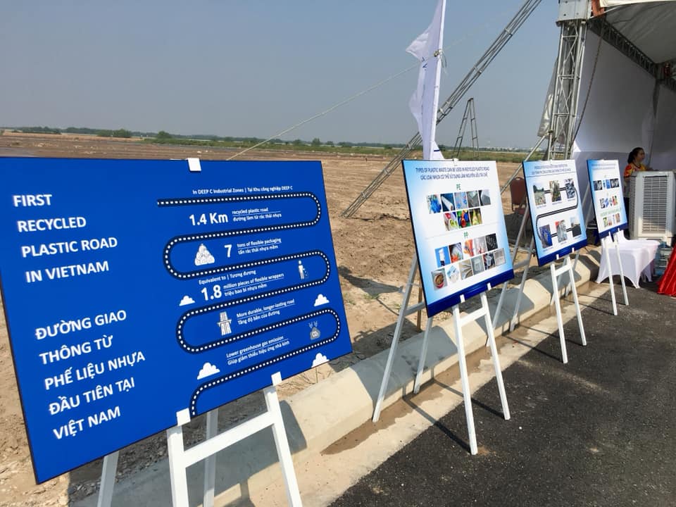 Lễ Khánh Thành Đường Từ Phế Liệu Nhựa - KCN Nam Đình Vũ - Tổ chức sự kiện Hải Phòng