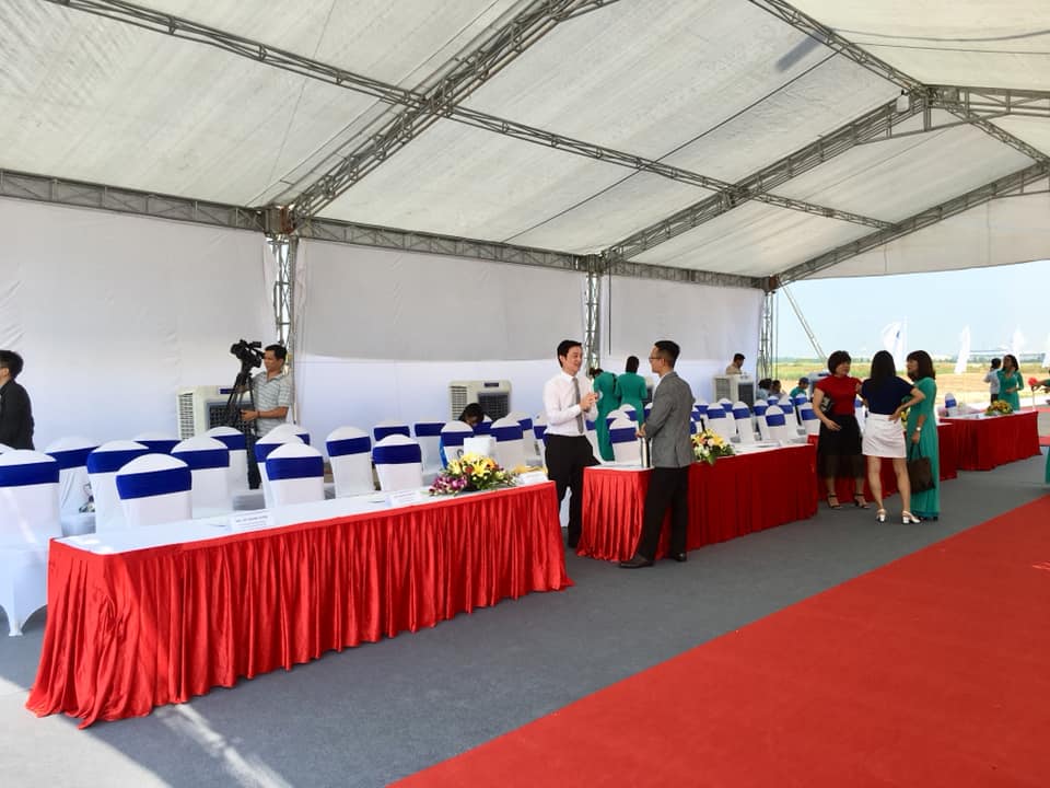 Lễ Khánh Thành Đường Từ Phế Liệu Nhựa - KCN Nam Đình Vũ - Tổ chức sự kiện Hải Phòng