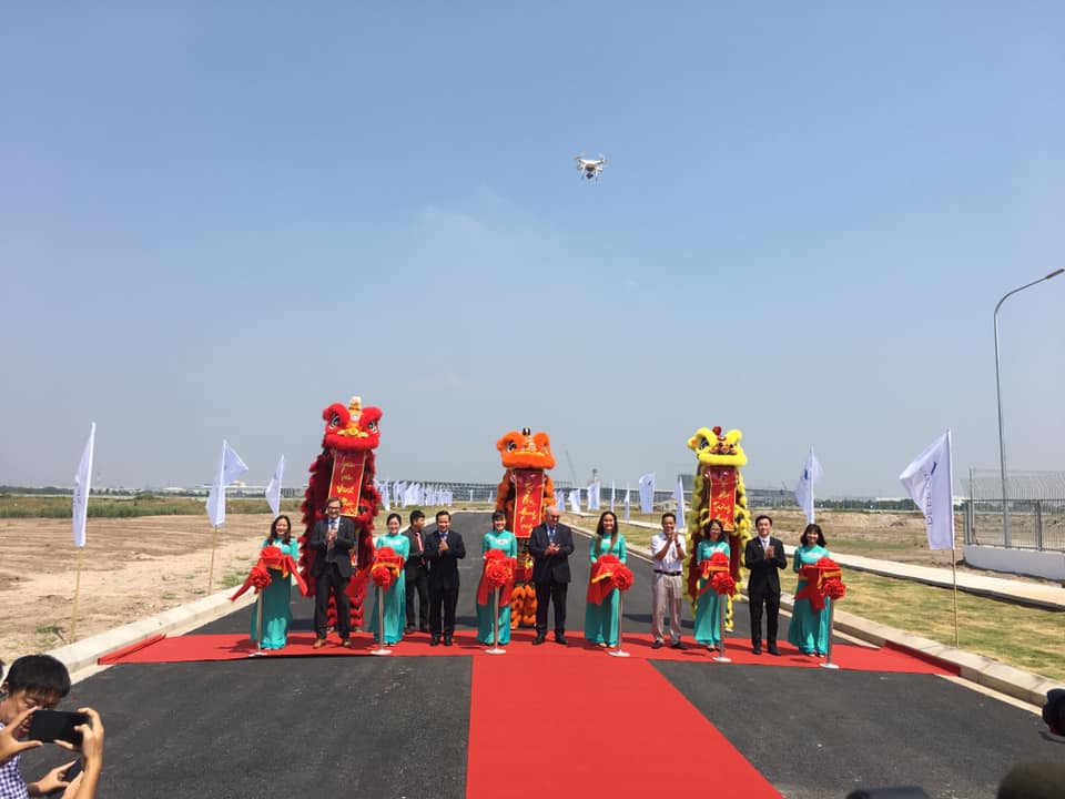 Lễ Khánh Thành Đường Từ Phế Liệu Nhựa - KCN Nam Đình Vũ - Tổ chức sự kiện Hải Phòng