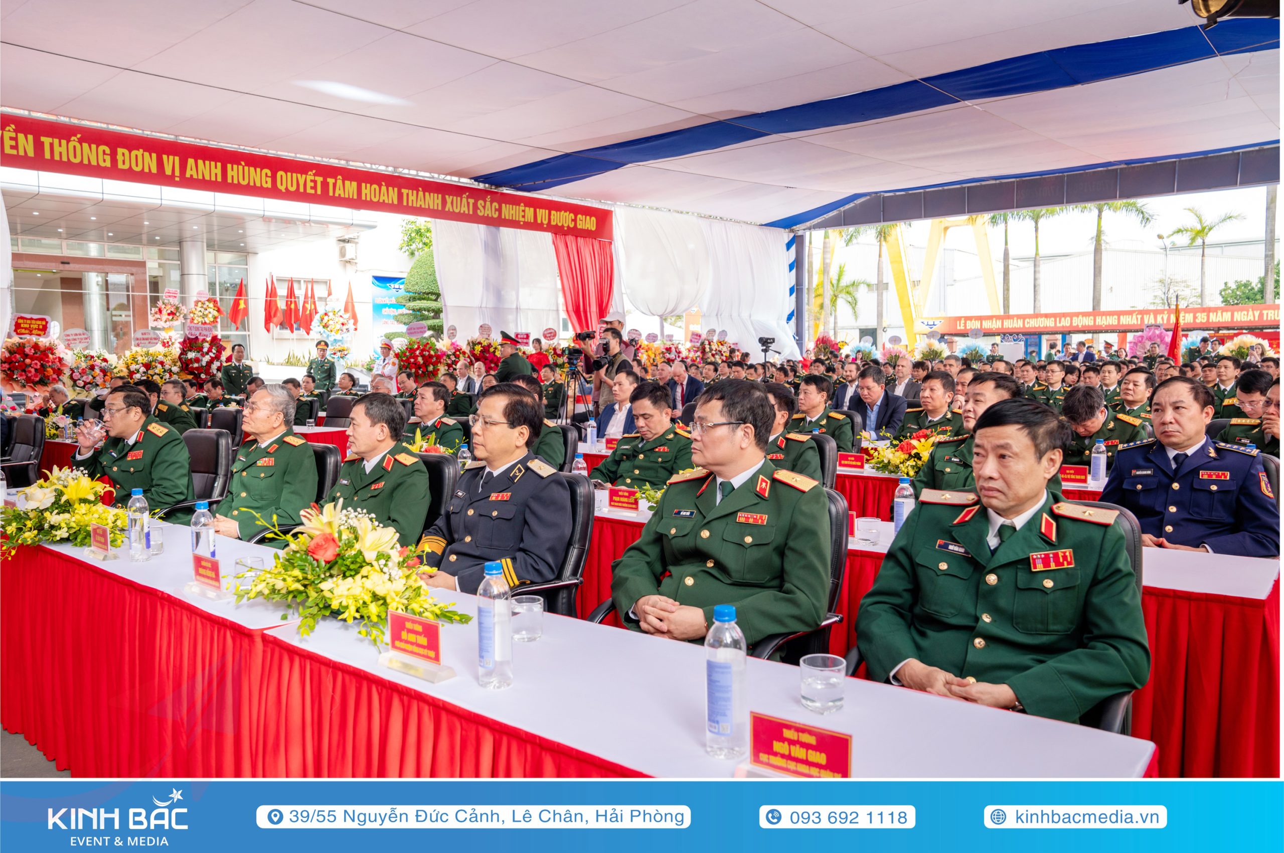 Lễ Kỷ Niệm 35 Năm Ngày Thành Lập Nhà Máy Z189 (Công ty đóng tàu 189) - Tổ Chức Sự Kiện Hải Phòng