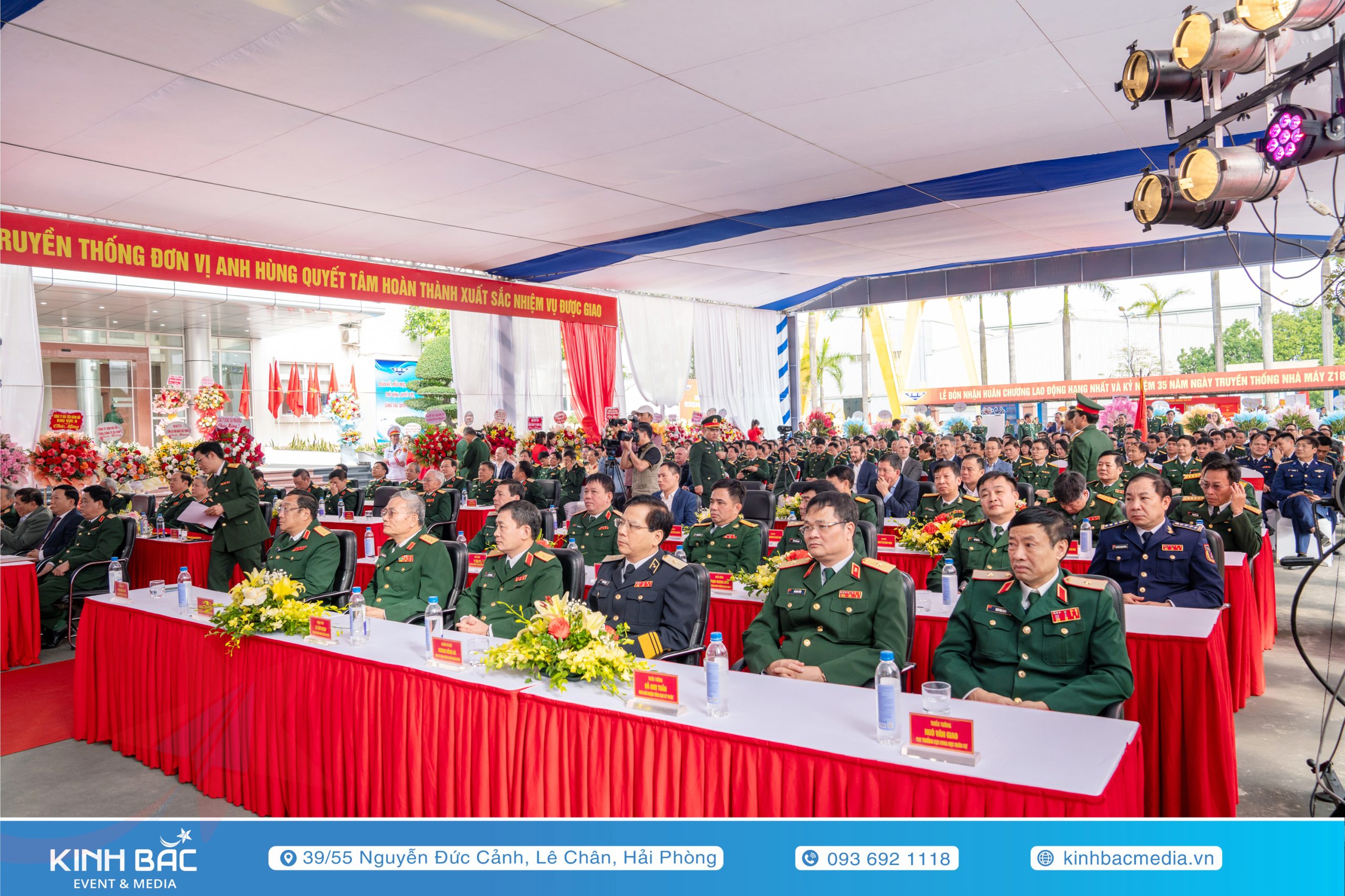 Lễ Kỷ Niệm 35 Năm Ngày Thành Lập Nhà Máy Z189 (Công ty đóng tàu 189) - Tổ Chức Sự Kiện Hải Phòng