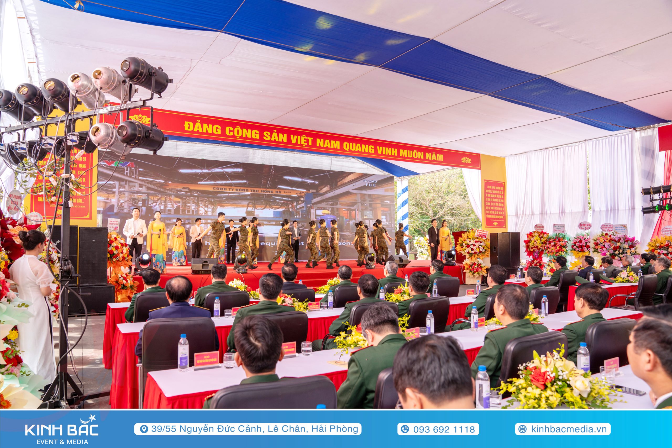 Lễ Kỷ Niệm 35 Năm Ngày Thành Lập Nhà Máy Z189 (Công ty đóng tàu 189) - Tổ Chức Sự Kiện Hải Phòng