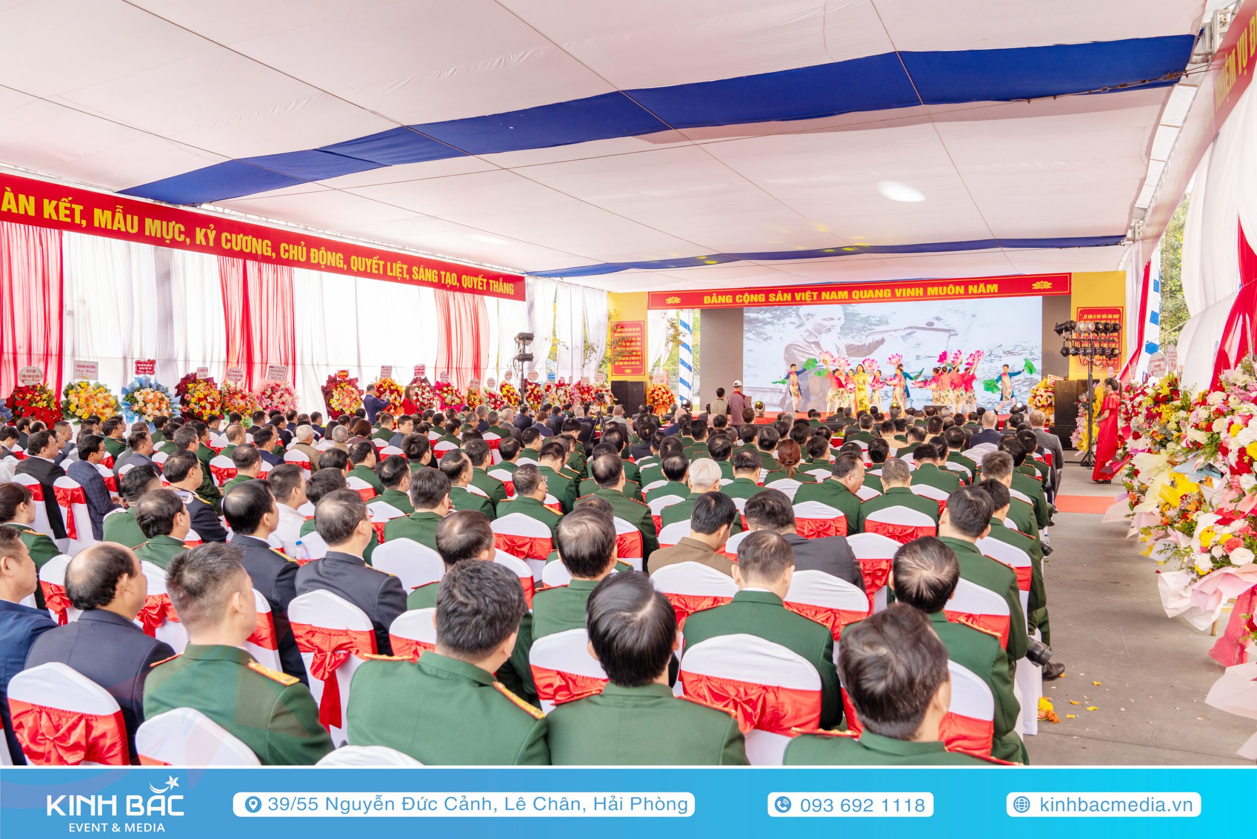 Lễ Kỷ Niệm 35 Năm Ngày Thành Lập Nhà Máy Z189 (Công ty đóng tàu 189) - Tổ Chức Sự Kiện Hải Phòng