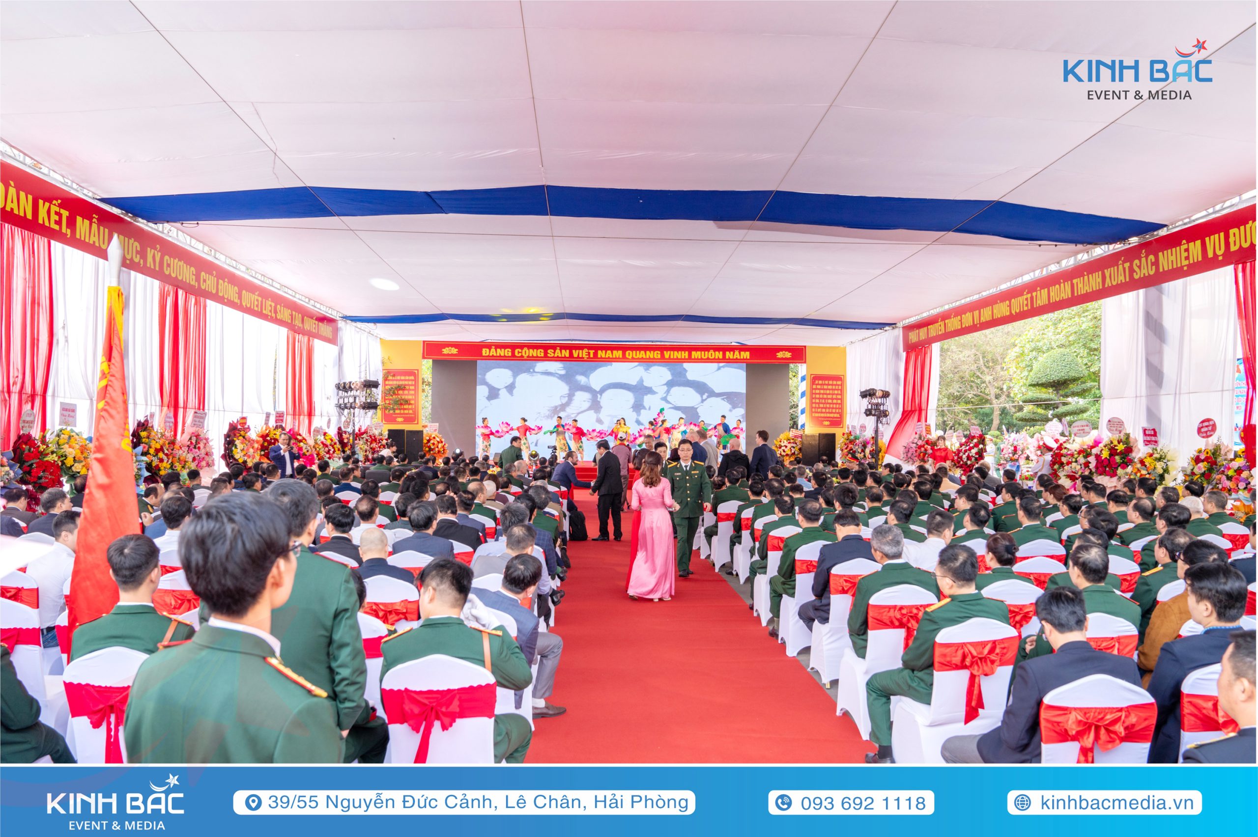 Lễ Kỷ Niệm 35 Năm Ngày Thành Lập Nhà Máy Z189 (Công ty đóng tàu 189) - Tổ Chức Sự Kiện Hải Phòng