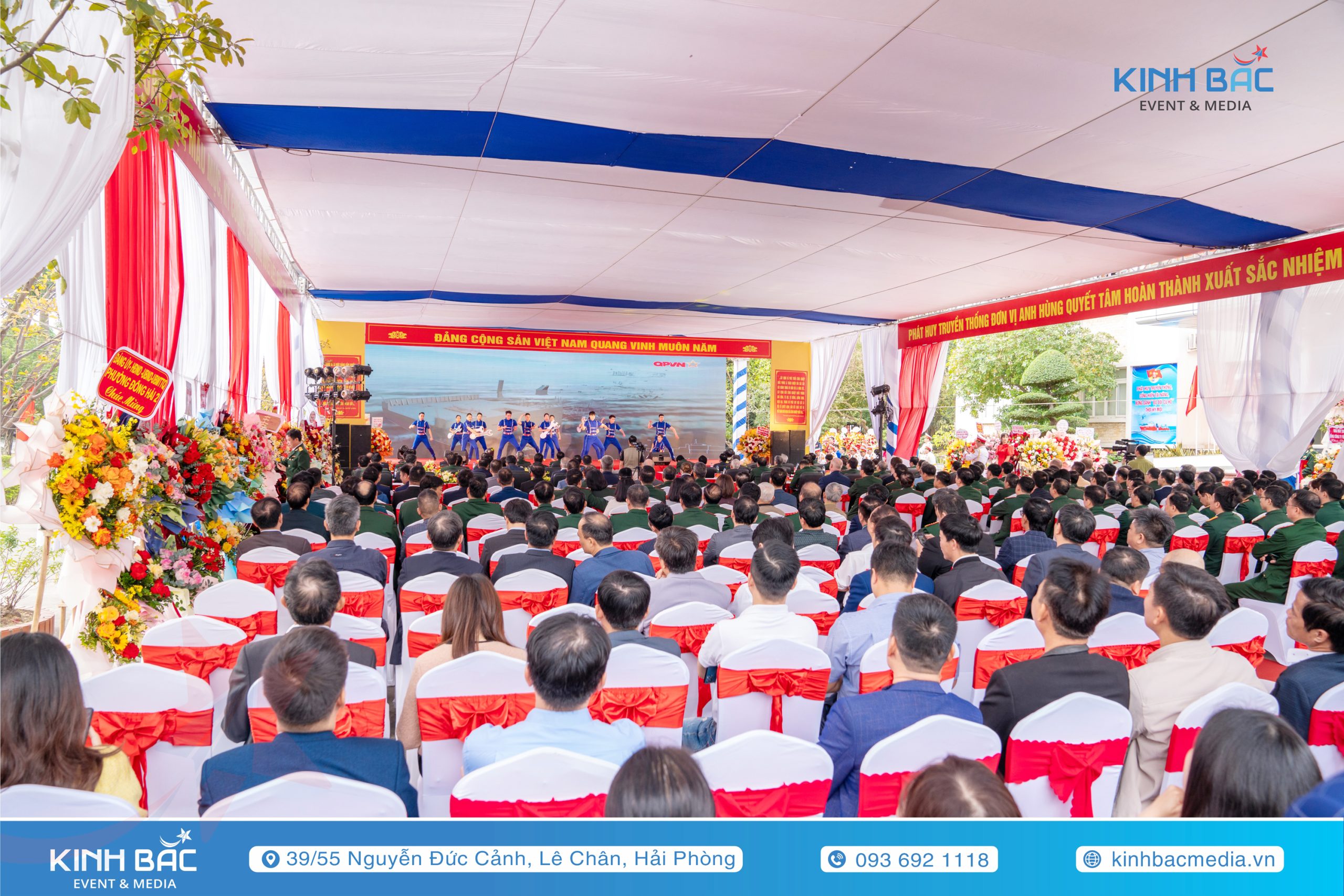 Lễ Kỷ Niệm 35 Năm Ngày Thành Lập Nhà Máy Z189 (Công ty đóng tàu 189) - Tổ Chức Sự Kiện Hải Phòng