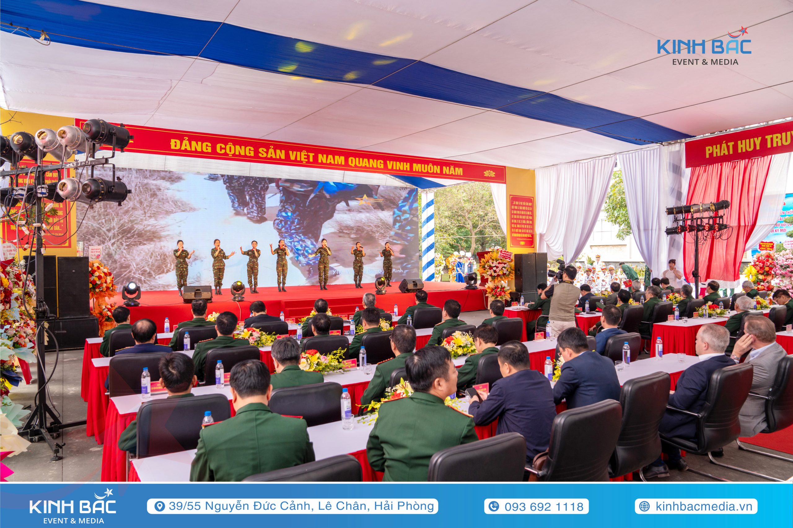 Lễ Kỷ Niệm 35 Năm Ngày Thành Lập Nhà Máy Z189 (Công ty đóng tàu 189) - Tổ Chức Sự Kiện Hải Phòng