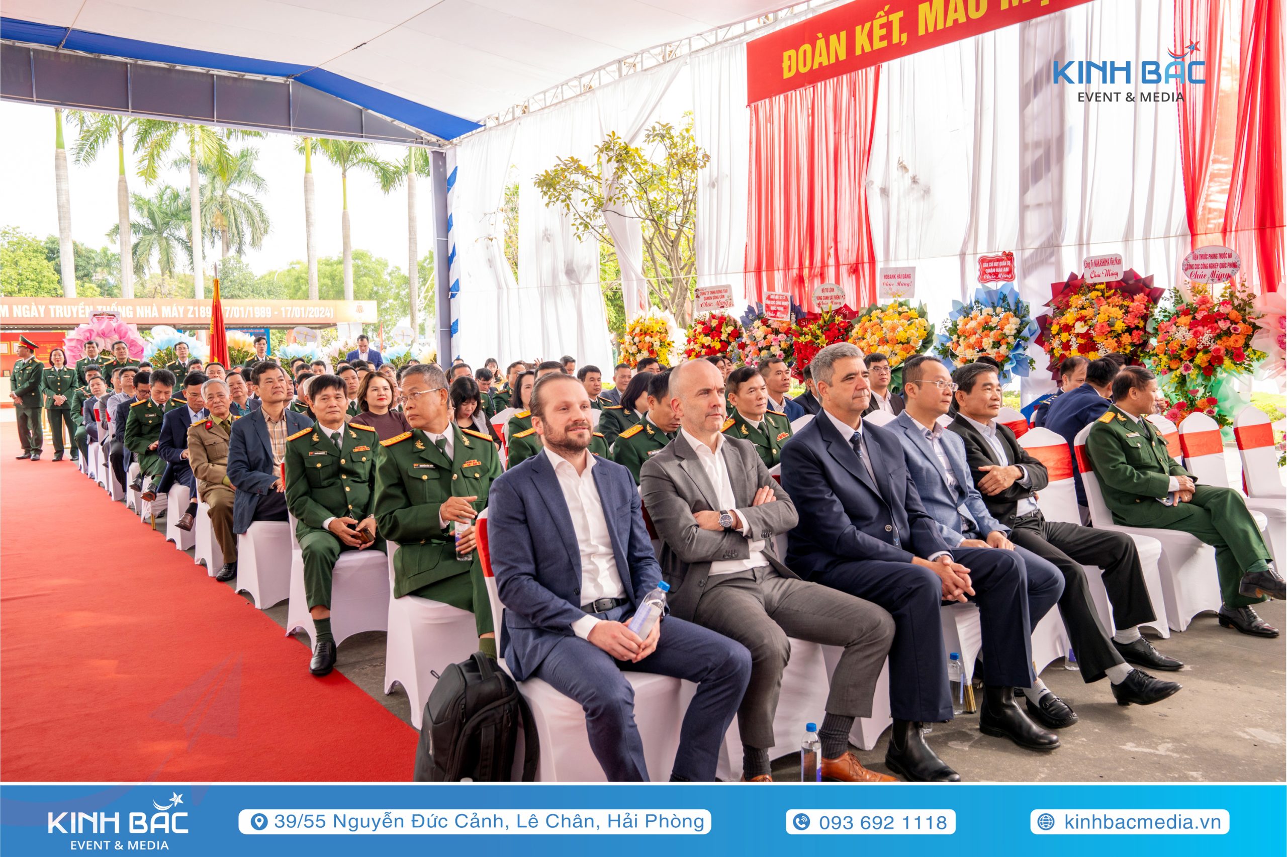 Lễ Kỷ Niệm 35 Năm Ngày Thành Lập Nhà Máy Z189 (Công ty đóng tàu 189) - Tổ Chức Sự Kiện Hải Phòng