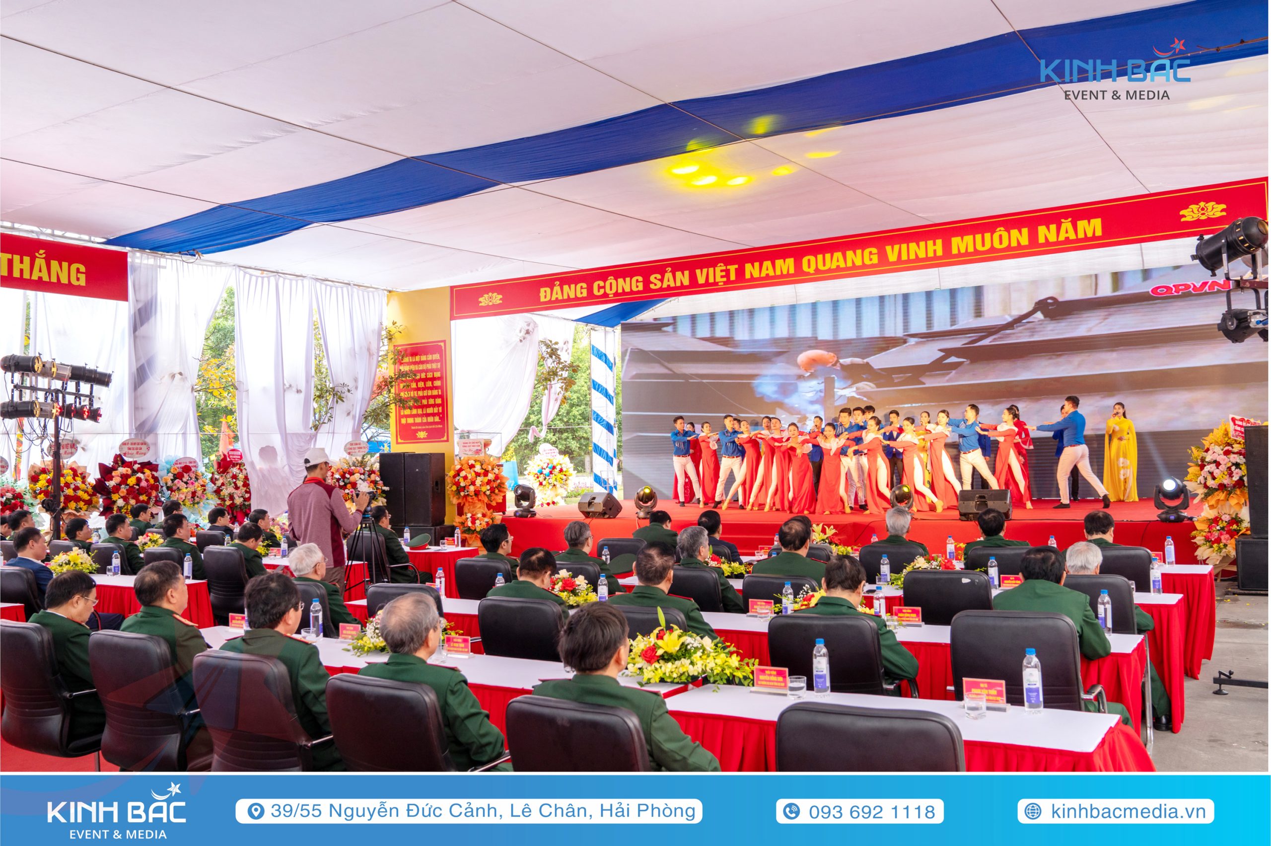 Lễ Kỷ Niệm 35 Năm Ngày Thành Lập Nhà Máy Z189 (Công ty đóng tàu 189) - Tổ Chức Sự Kiện Hải Phòng