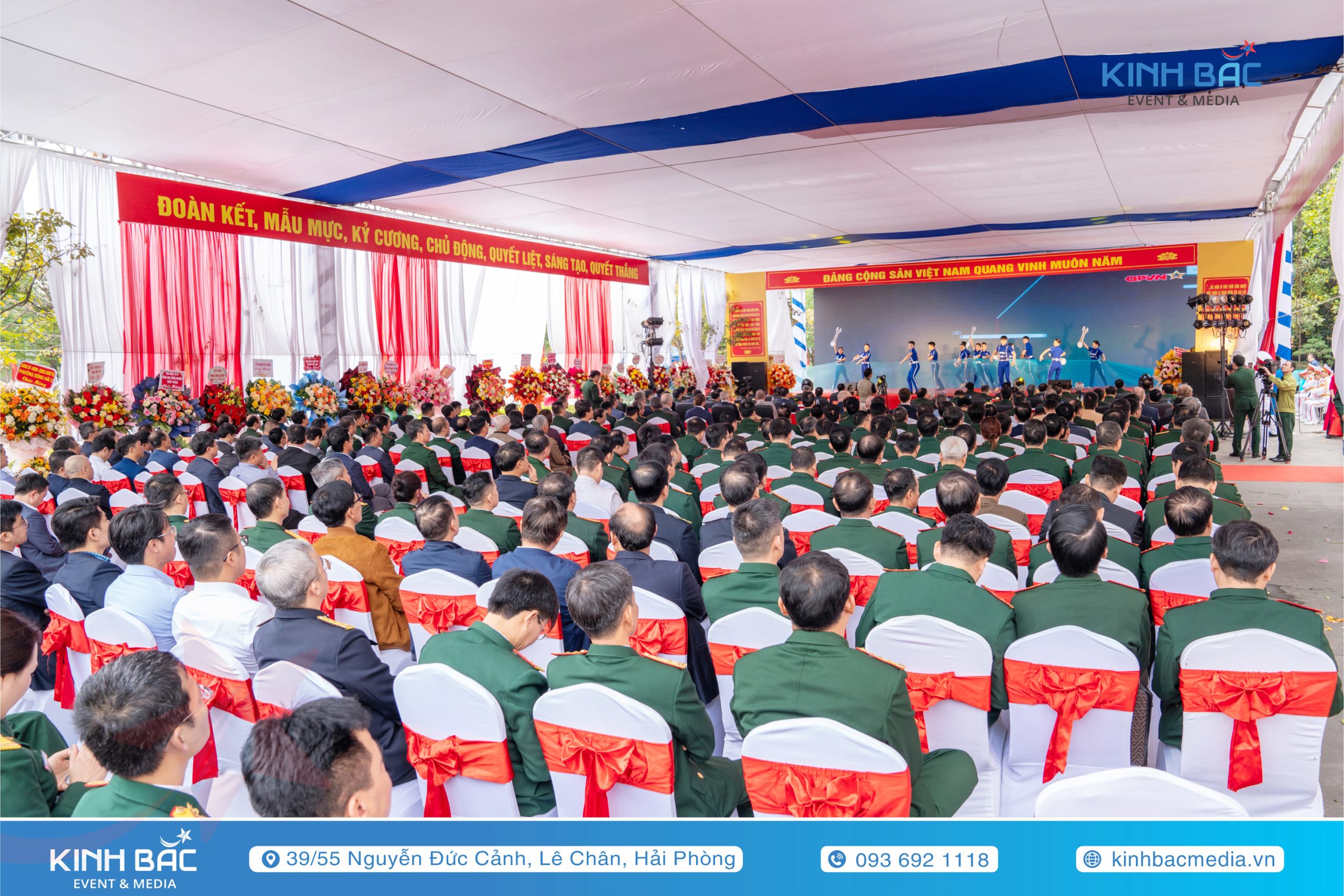 Lễ Kỷ Niệm 35 Năm Ngày Thành Lập Nhà Máy Z189 (Công ty đóng tàu 189) - Tổ Chức Sự Kiện Hải Phòng