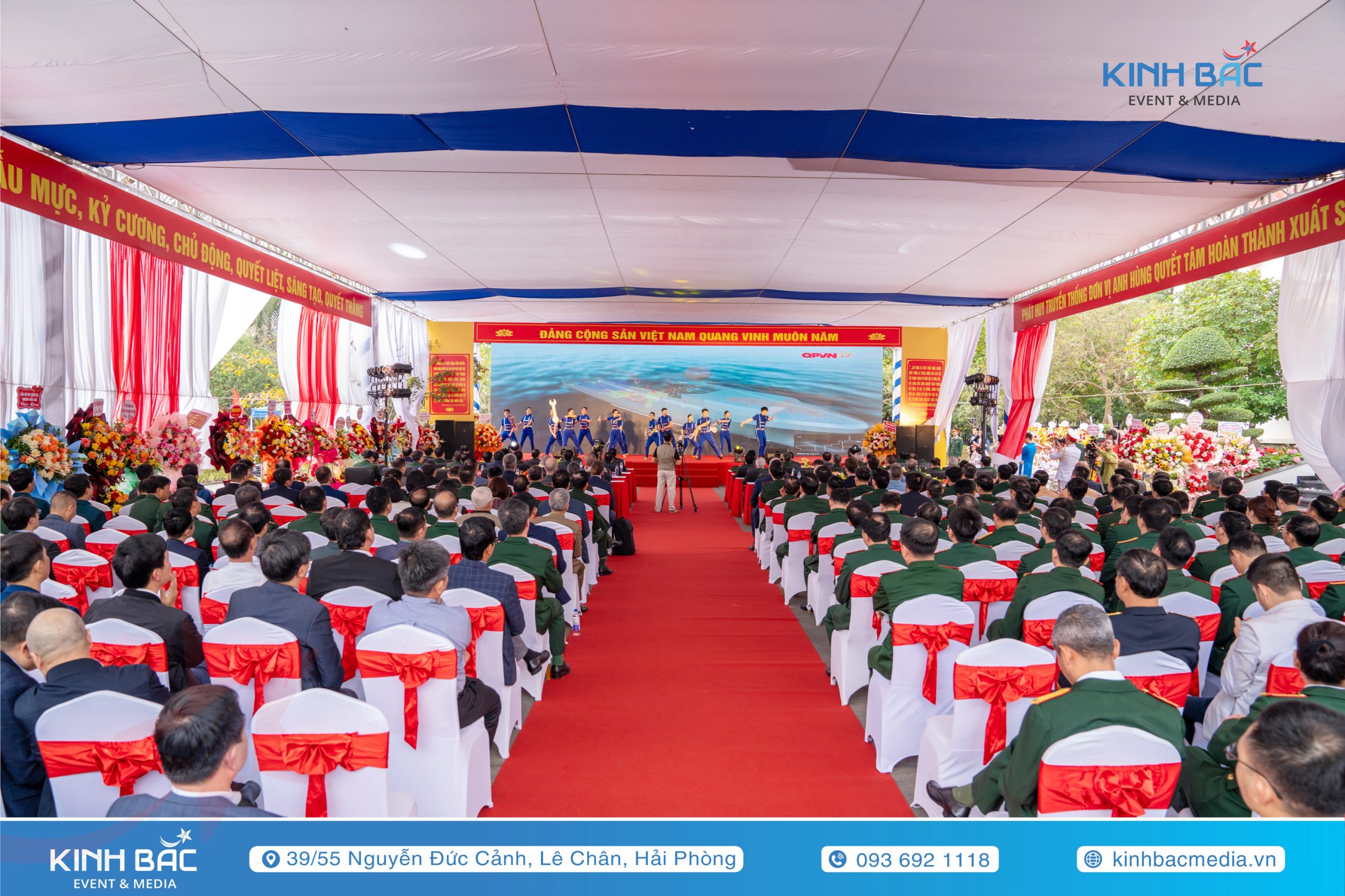 Lễ Kỷ Niệm 35 Năm Ngày Thành Lập Nhà Máy Z189 (Công ty đóng tàu 189) - Tổ Chức Sự Kiện Hải Phòng