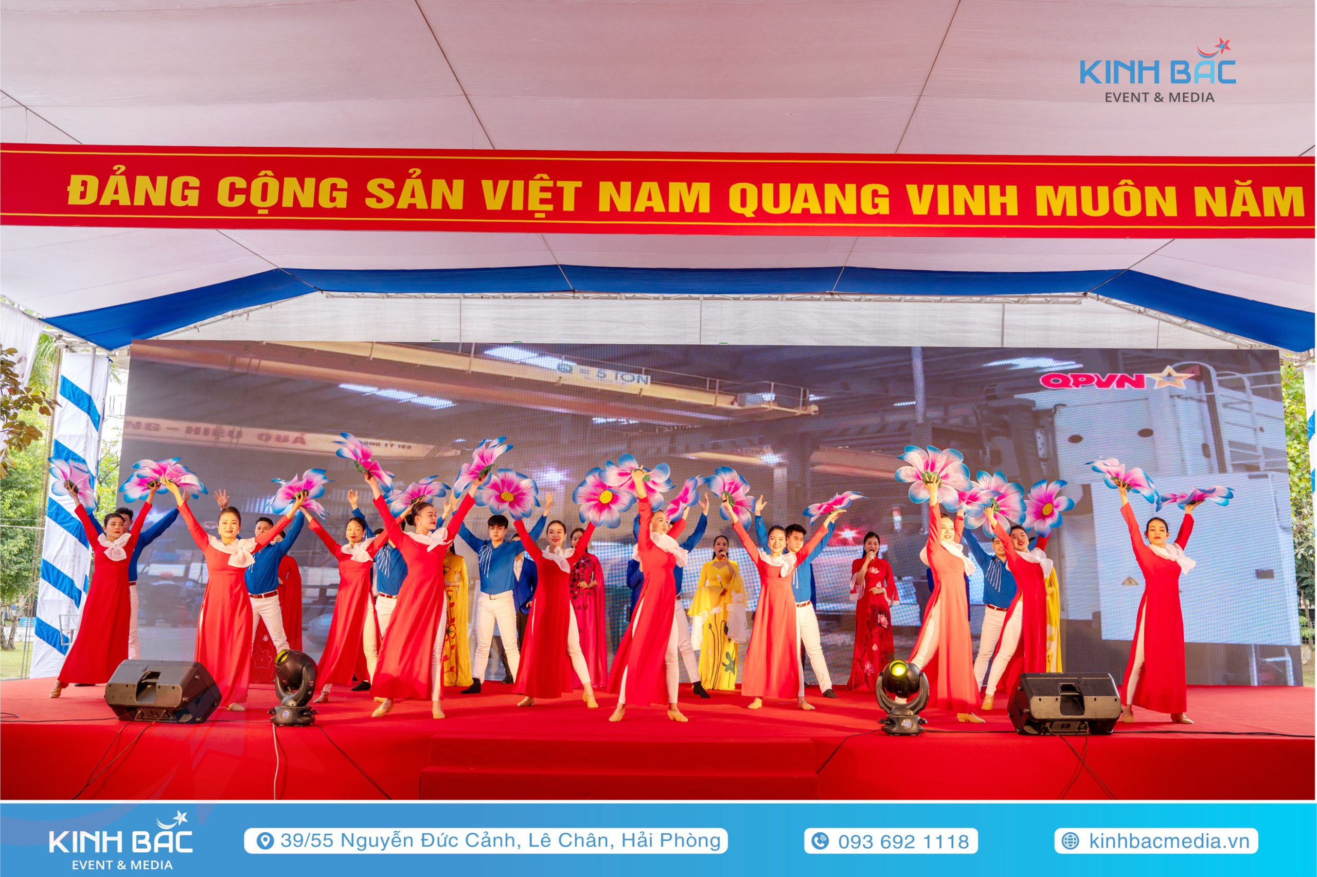 Lễ Kỷ Niệm 35 Năm Ngày Thành Lập Nhà Máy Z189 (Công ty đóng tàu 189) - Tổ Chức Sự Kiện Hải Phòng