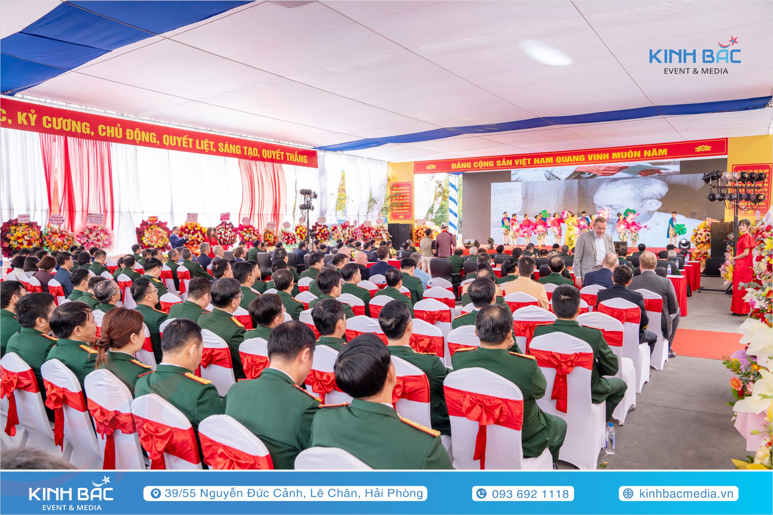 Lễ Kỷ Niệm 35 Năm Ngày Thành Lập Nhà Máy Z189 (Công ty đóng tàu 189) - Tổ Chức Sự Kiện Hải Phòng