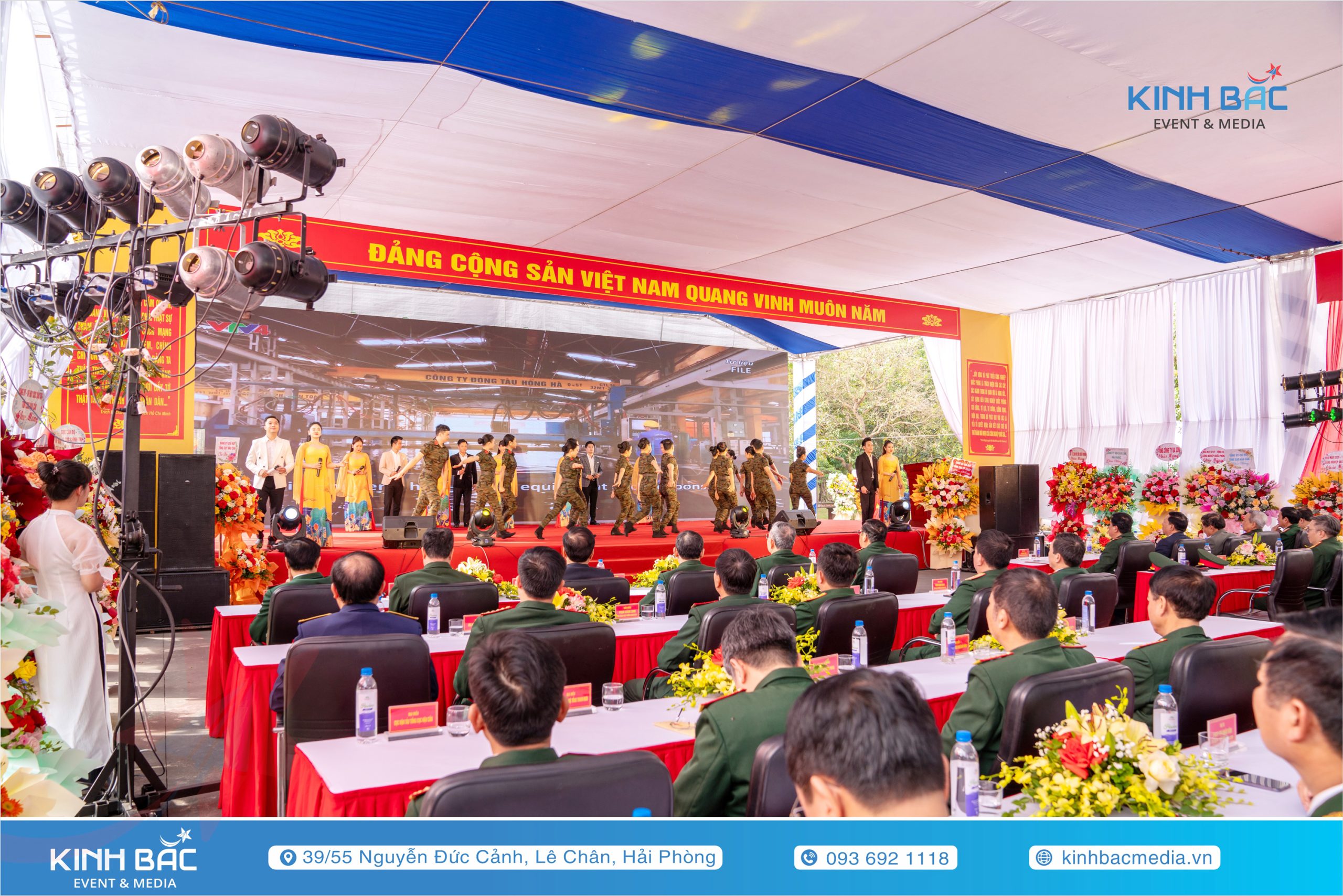 Lễ Kỷ Niệm 35 Năm Ngày Thành Lập Nhà Máy Z189 (Công ty đóng tàu 189) - Tổ Chức Sự Kiện Hải Phòng