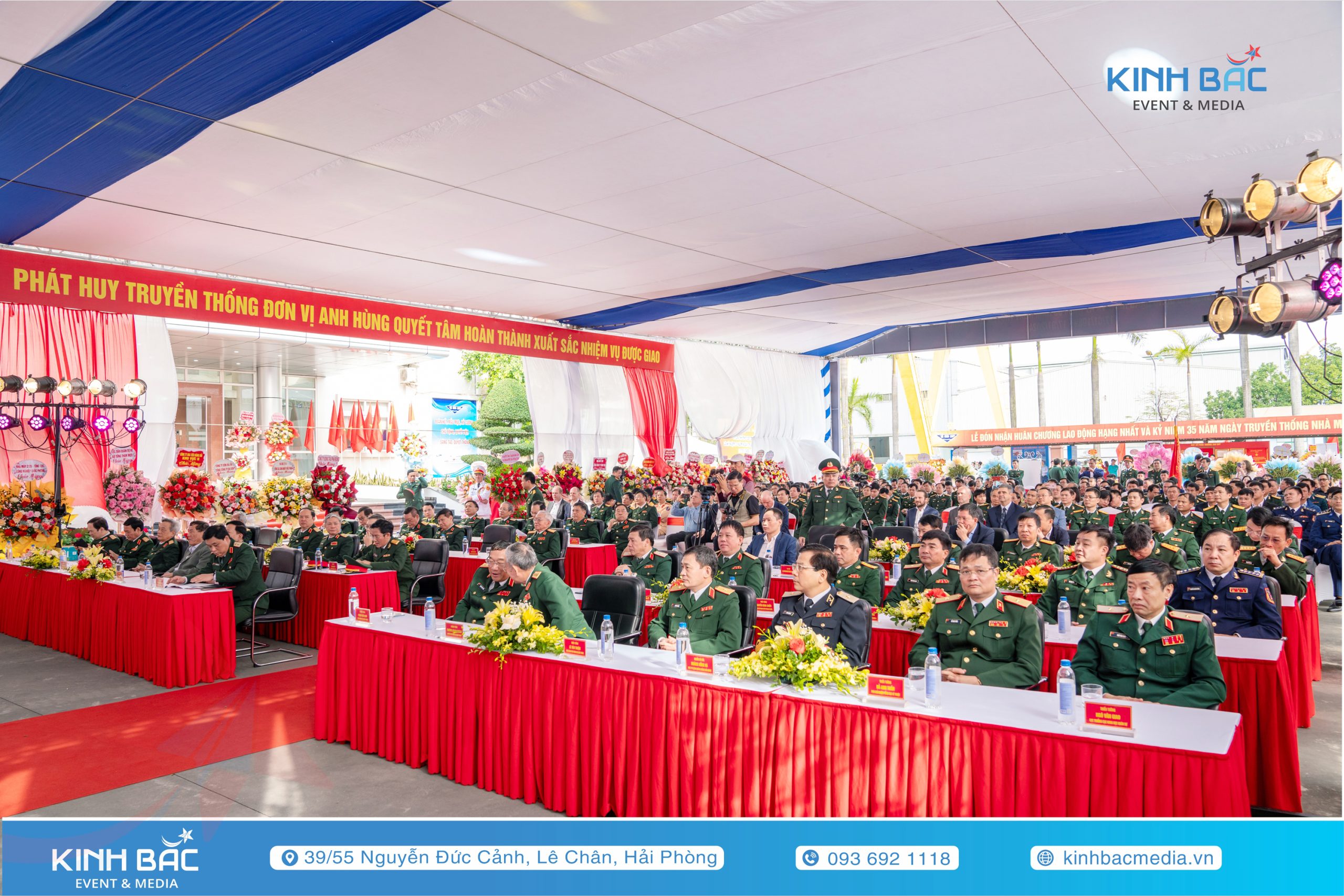 Lễ Kỷ Niệm 35 Năm Ngày Thành Lập Nhà Máy Z189 (Công ty đóng tàu 189) - Tổ Chức Sự Kiện Hải Phòng