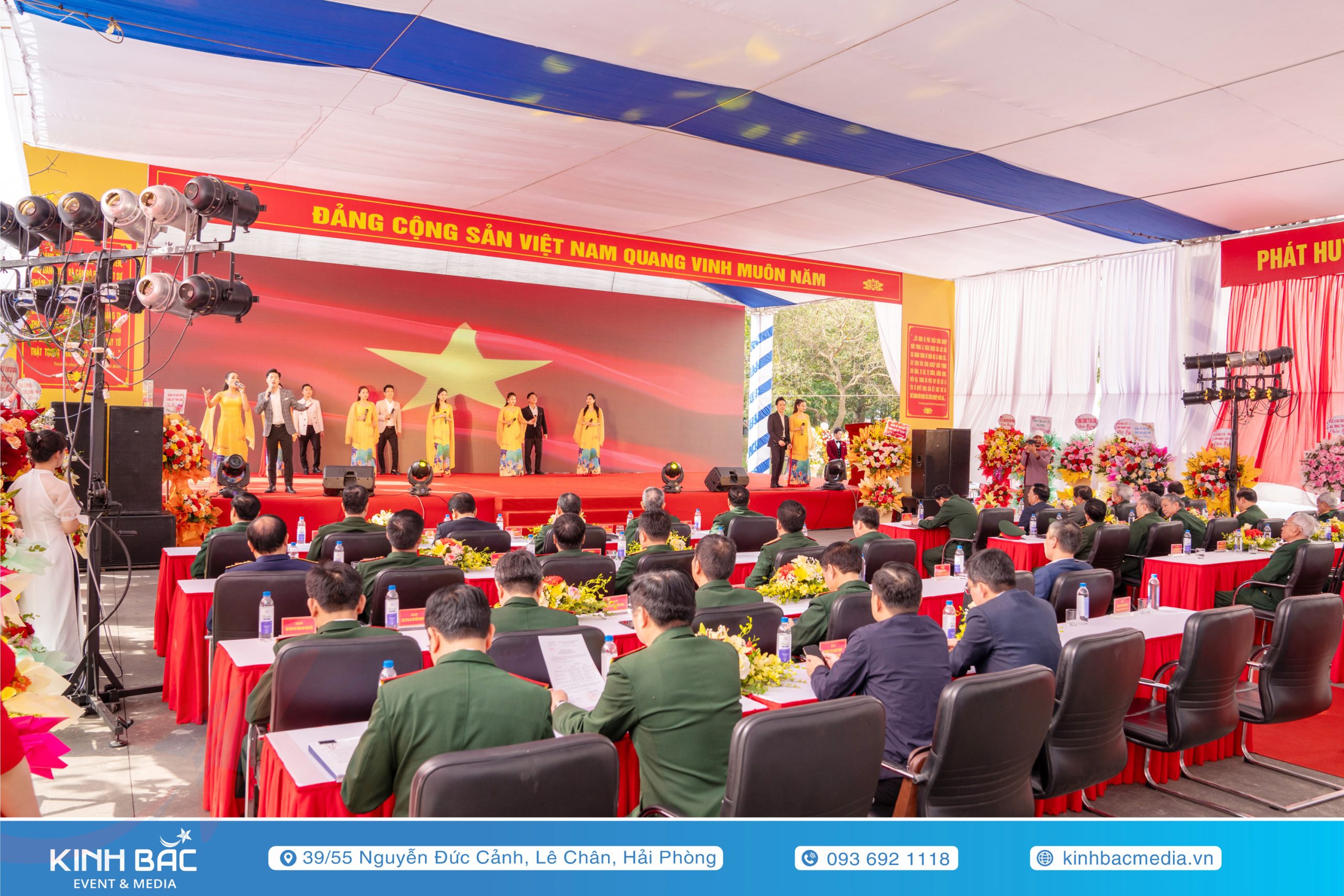 Lễ Kỷ Niệm 35 Năm Ngày Thành Lập Nhà Máy Z189 (Công ty đóng tàu 189) - Tổ Chức Sự Kiện Hải Phòng