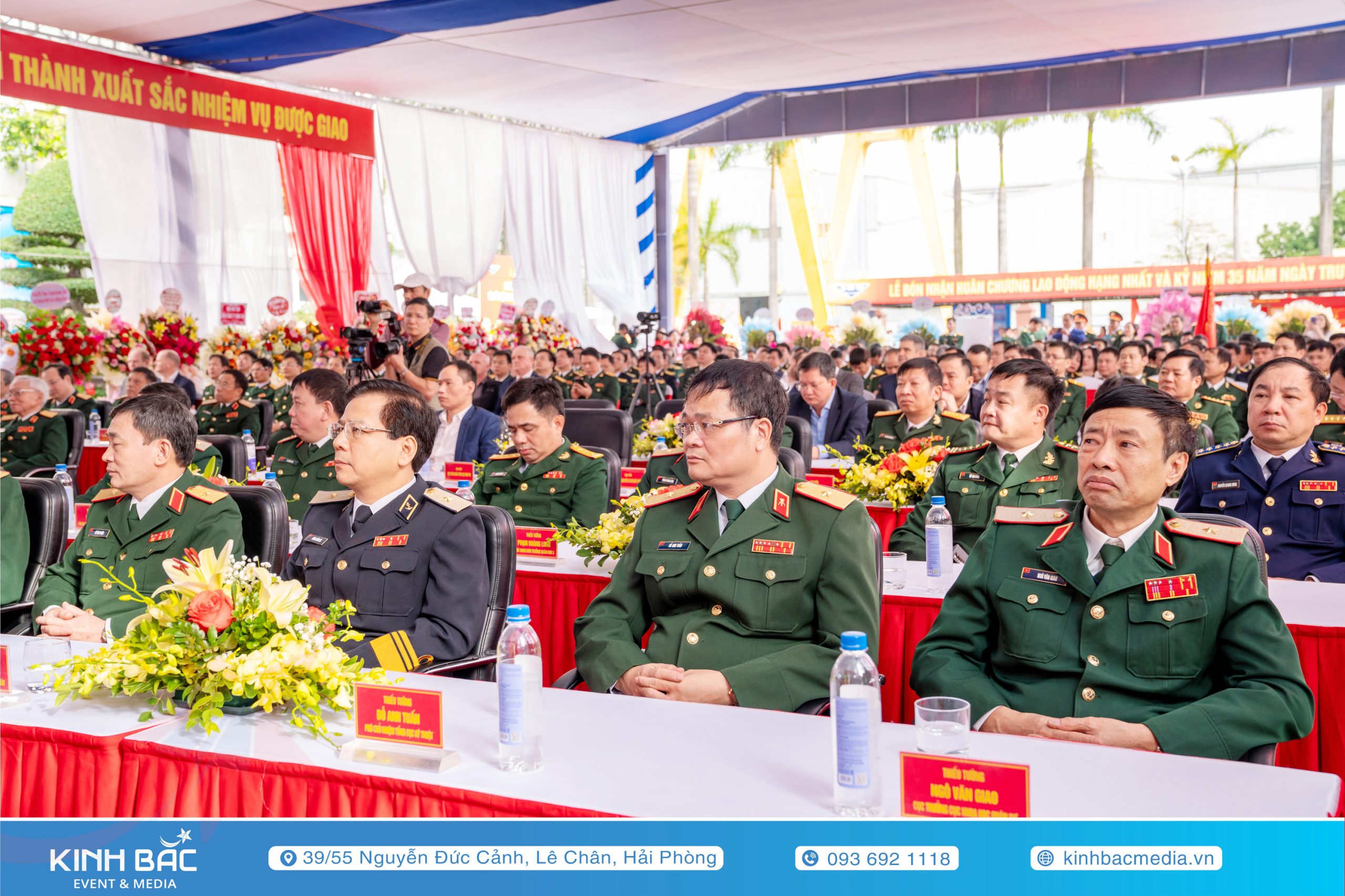 Lễ Kỷ Niệm 35 Năm Ngày Thành Lập Nhà Máy Z189 (Công ty đóng tàu 189) - Tổ Chức Sự Kiện Hải Phòng