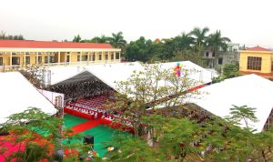  Lễ Kỷ Niệm 40 Năm Thành Lập Trường THPT Trần Hưng Đạo - Tổ Chức Sự Kiện Hải Phòng