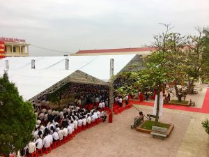  Lễ Kỷ Niệm 40 Năm Thành Lập Trường THPT Trần Hưng Đạo - Tổ Chức Sự Kiện Hải Phòng