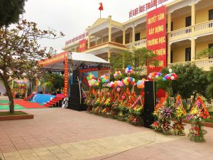  Lễ Kỷ Niệm 40 Năm Thành Lập Trường THPT Trần Hưng Đạo - Tổ Chức Sự Kiện Hải Phòng