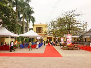  Lễ Kỷ Niệm 40 Năm Thành Lập Trường THPT Trần Hưng Đạo - Tổ Chức Sự Kiện Hải Phòng