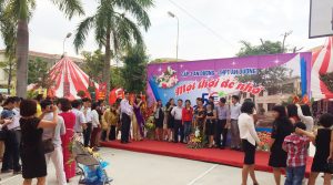 Lễ Kỷ niệm 50 năm thành lập trường THPT An Dương - Tổ chức sự kiện Hải Phòng (1)