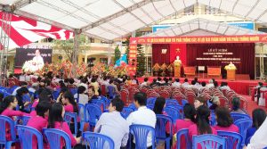 Lễ Kỷ niệm 50 năm thành lập trường THPT An Dương - Tổ chức sự kiện Hải Phòng (1)