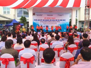 Lễ khai mạc Triển Lãm kết quả nghiên cứu khóa học và công nghệ - Kinh Bắc Media 