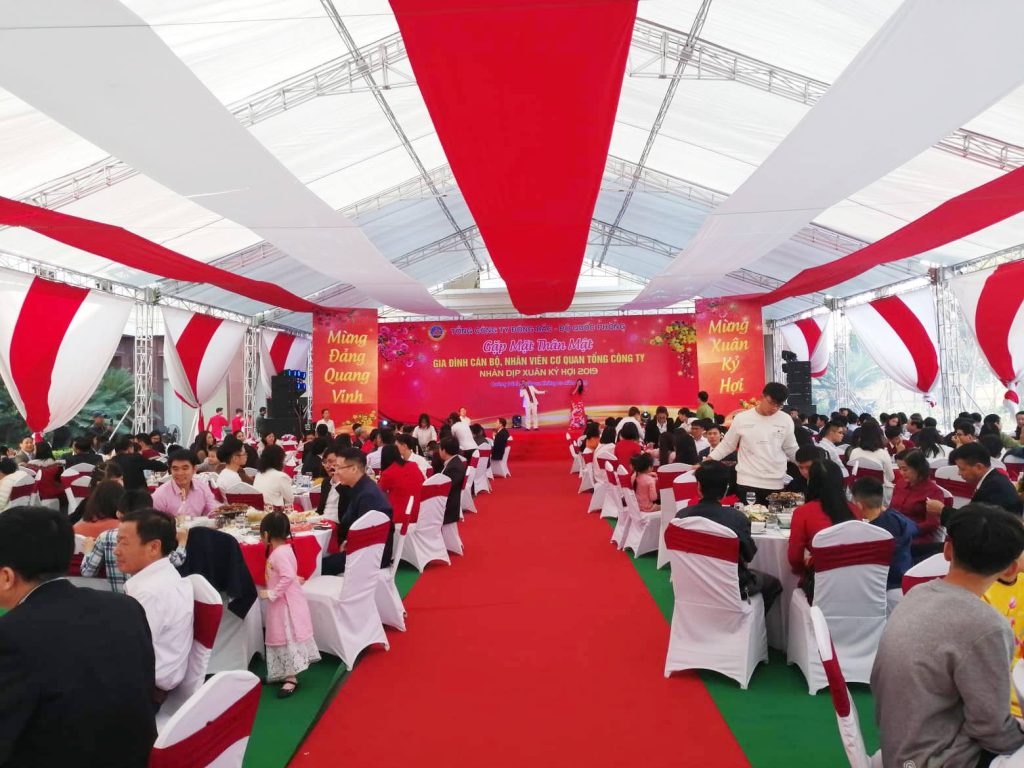 Tiệc Tất Niên - Gặp Mặt Cuối Năm - Tổng Công Ty Đông Bắc - Tổ chức sự kiện Hải Phòng