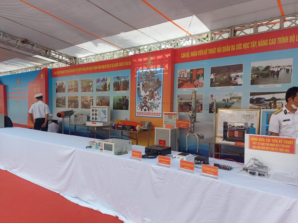 Triển lãm giới thiệu công trình - sản phẩm tuổi trẻ sáng tạo - Quân Chủng Hải Quân - Tổ chức sự kiện Hải Phòng