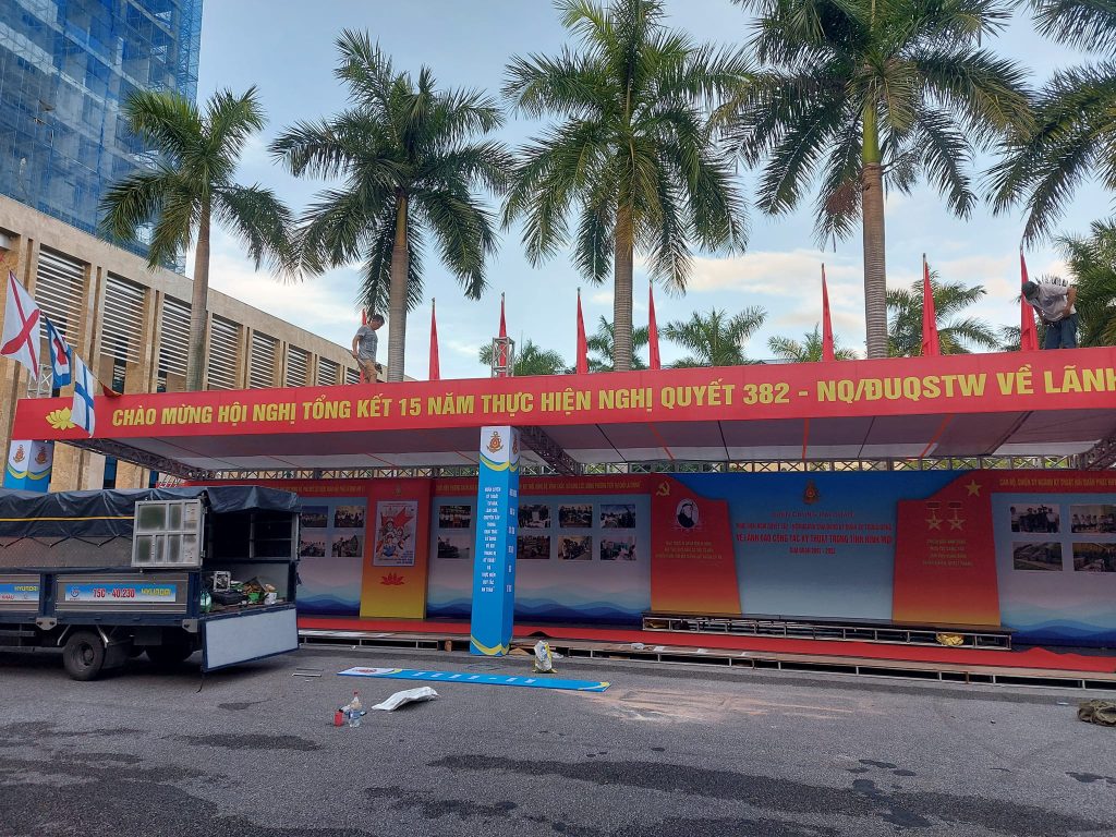 Triển lãm giới thiệu công trình - sản phẩm tuổi trẻ sáng tạo - Quân Chủng Hải Quân - Tổ chức sự kiện Hải Phòng