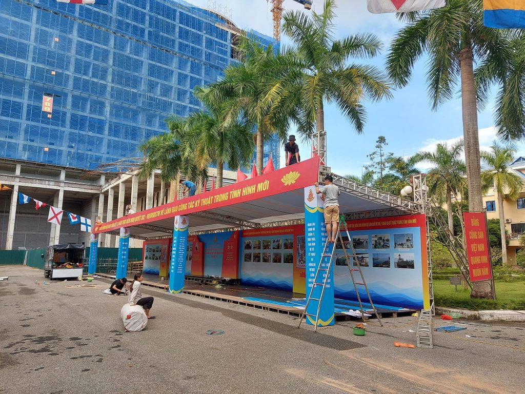 Triển lãm giới thiệu công trình - sản phẩm tuổi trẻ sáng tạo - Quân Chủng Hải Quân - Tổ chức sự kiện Hải Phòng