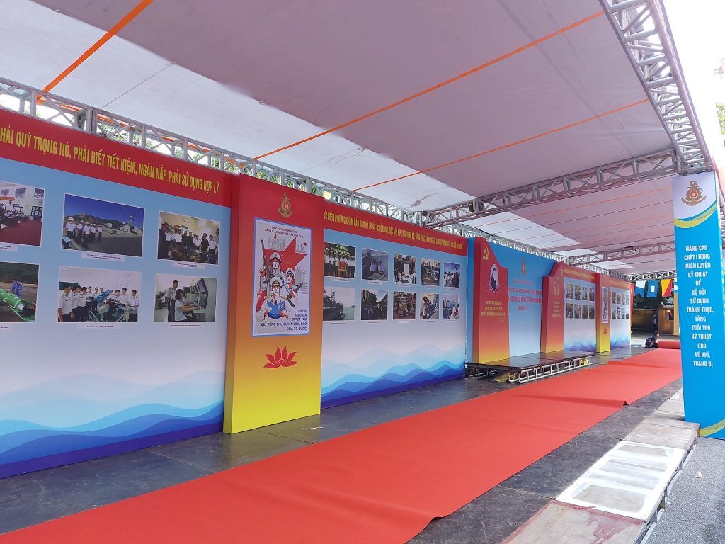 Triển lãm giới thiệu công trình - sản phẩm tuổi trẻ sáng tạo - Quân Chủng Hải Quân - Tổ chức sự kiện Hải Phòng