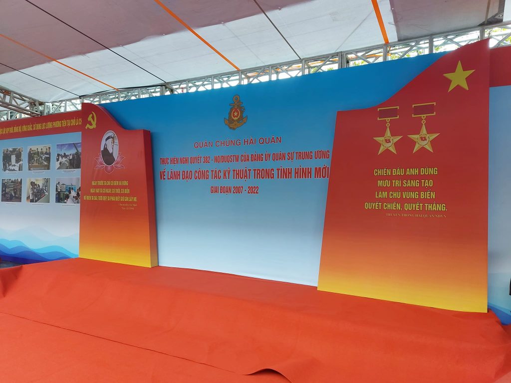 Triển lãm giới thiệu công trình - sản phẩm tuổi trẻ sáng tạo - Quân Chủng Hải Quân - Tổ chức sự kiện Hải Phòng