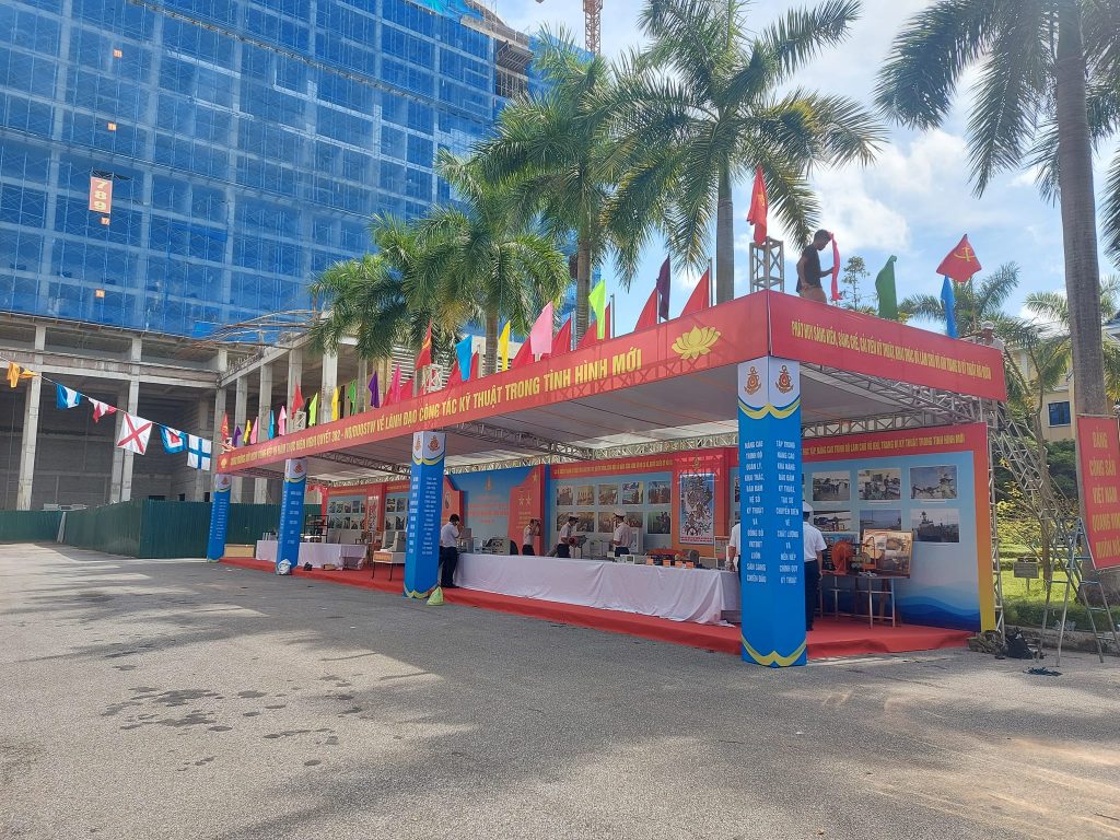 Triển lãm giới thiệu công trình - sản phẩm tuổi trẻ sáng tạo - Quân Chủng Hải Quân - Tổ chức sự kiện Hải Phòng