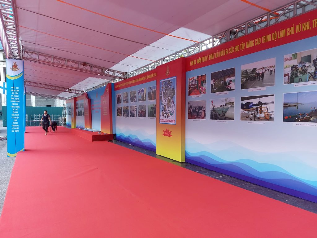 Triển lãm giới thiệu công trình - sản phẩm tuổi trẻ sáng tạo - Quân Chủng Hải Quân - Tổ chức sự kiện Hải Phòng