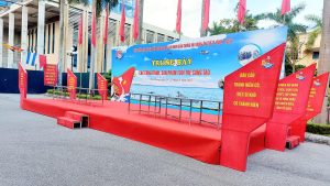 Trưng bày công trình - Sản Phẩm tuổi trẻ sáng tạo - Quân Chủng Hải Quân - Tổ chức sự kiện Hải Phòng